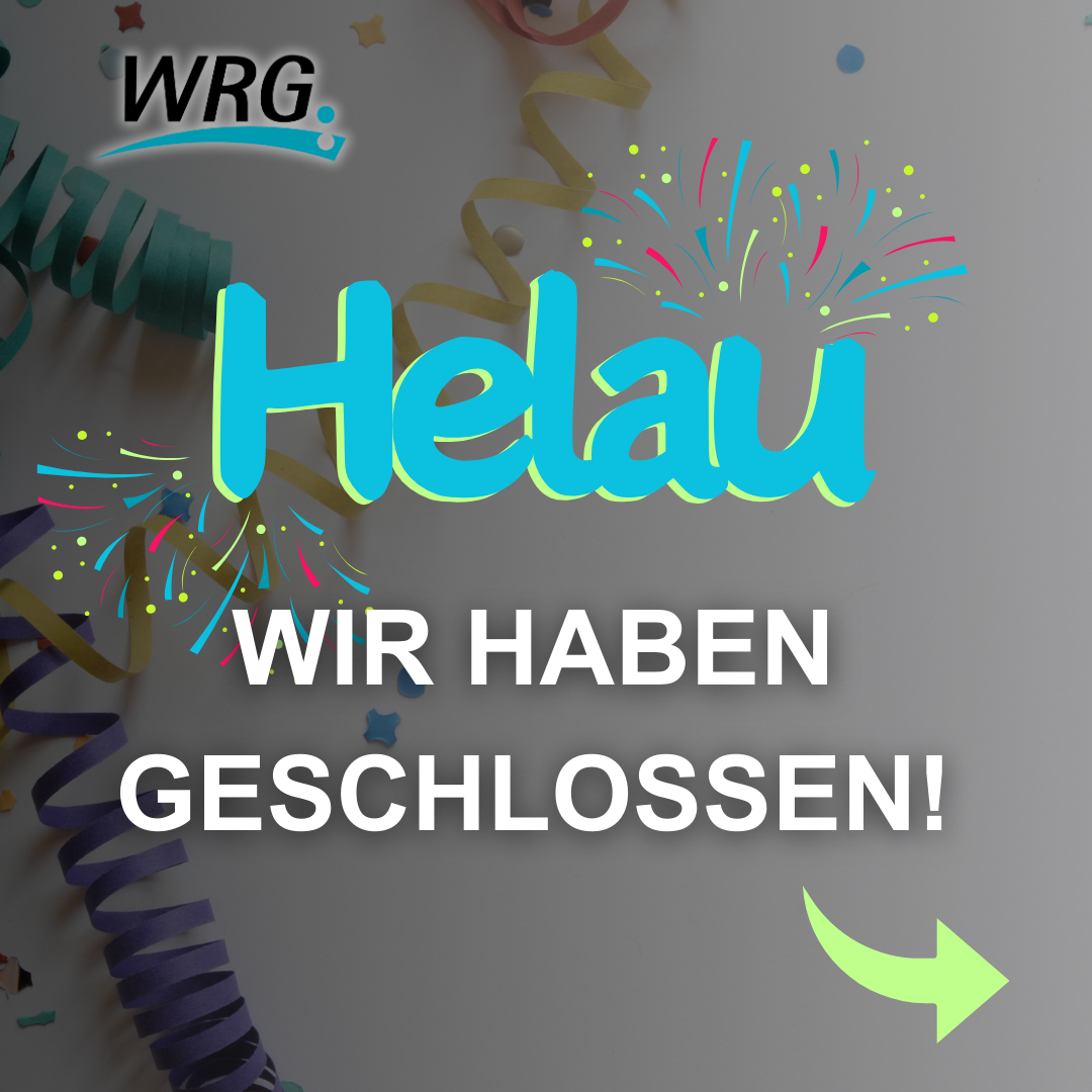 Faschingsdienstag geschlossen!