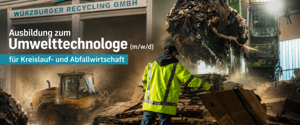 Ausbildung zum Umwelttechnologe (m/w/d) für Kreislauf- und Abfallwirtschaft
