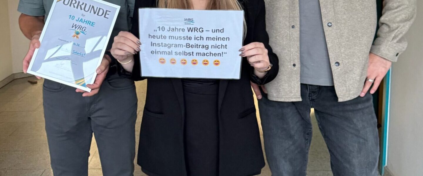 🎉10 Jahre WRG 👩🏼‍💼